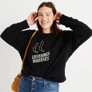 Madewell "Les Femmes Modernes" Sweatshirt - SZ XXS